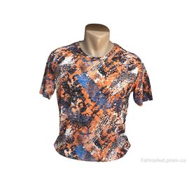 Футболка чоловіча Літо C0013 orange (5 шт. р.сіткаM-3XL) "TurkishBrend" недорого оптом від прямого постачальника