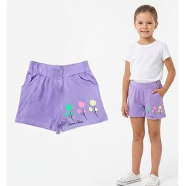 Дитячі шорти на дівчинку 18158 lilac р.8-12 "MALIBU" недорого оптом від прямого постачальника
