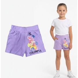 Дитячі шорти на дівчинку 18260 lilac р.8-12 "MALIBU" недорого оптом від прямого постачальника