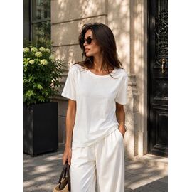 футболка жіноча FB1706 white р.42-46 "SHEPARIS" недорого оптом від прямого постачальника