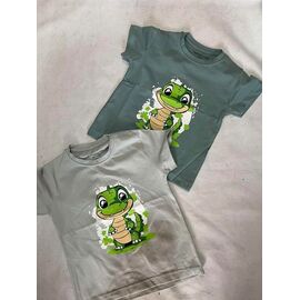 футболка дитяча на хлопчика ZA2834 green р.86-104 "Zayka" недорого оптом від прямого постачальника
