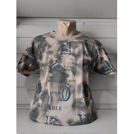 Футболка чоловіча 1854 beige р.S-2XL "RING" недорого оптом від прямого постачальника