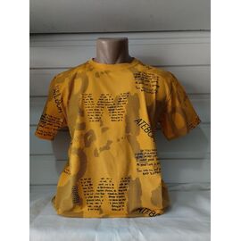 Футболка чоловіча 1863 yellow р.S-2XL "RING" недорого оптом від прямого постачальника