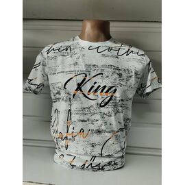 Футболка чоловіча 1890 white р.S-2XL "RING" недорого оптом від прямого постачальника