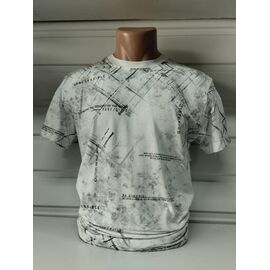 Футболка чоловіча 1892 white р.S-2XL "RING" недорого оптом від прямого постачальника
