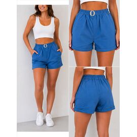 Фотография Шорты женские 7349 (99194) blue р.one size "Obuv OK2" недорого оптом от прямого поставщика