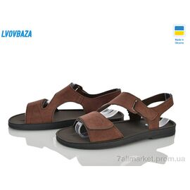 Фотография Босоножки женские летние Лето Paolla S02 коричневий (8 пар р.37-42) "Lvovbaza" недорого оптом от прямого поставщика