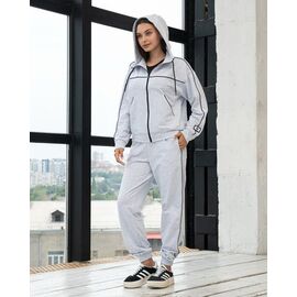 Костюм спортивний жіночий теплий Д107 l.grey р.S-XL "AZNA" недорого оптом від прямого постачальника