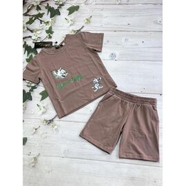 Костюм дитячий на дівчинку 1071-1 brown р.98-122 "Marimaks" недорого оптом від прямого постачальника