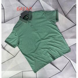 Футболка чоловіча 67229 green р.XL-5XL "MACCALI" недорого оптом від прямого постачальника