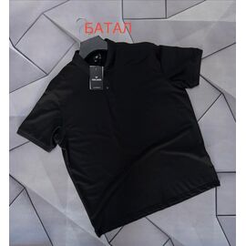 Футболка чоловіча 67132 black р.XL-5XL "MACCALI" недорого оптом від прямого постачальника