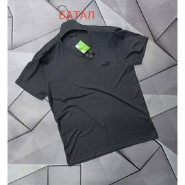 Футболка чоловіча 67321 grey р.XL-5XL "MACCALI" недорого оптом від прямого постачальника
