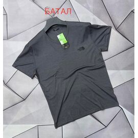 Футболка чоловіча 67327 grey р.XL-5XL "MACCALI" недорого оптом від прямого постачальника
