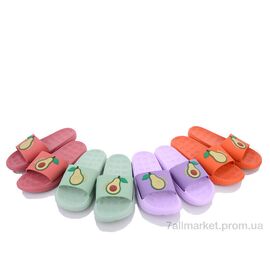 Шльопанці жіночі полегшені Літо 1032 mix (10 пар р.36-41) "Slippers" недорого оптом від прямого постачальника