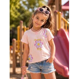 футболка дитяча на дівчинку 5142 l.pink р.104-128 "Major" недорого оптом від прямого постачальника