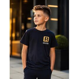 футболка дитяча на хлопчика 3088 navy р.134-152 "Major" недорого оптом від прямого постачальника