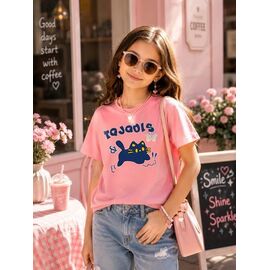 футболка дитяча на дівчинку 5049 pink р.134-152 "Major" недорого оптом від прямого постачальника