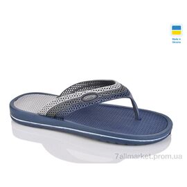 В'єтнамки чоловічі Літо 221-2 синій-сірий (8 пар р.41-46) "Lot Shoes" недорого оптом від прямого постачальника