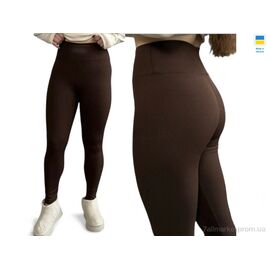 Фотография Лосинсы женские Весна/осень 5225-1 шоколад (4 шт. р.сетка S-XL) "Sport style" недорого оптом от прямого поставщика