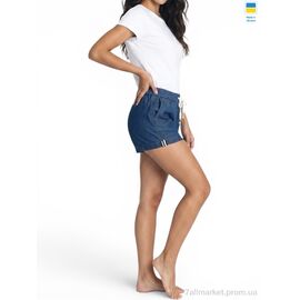 Фотография Шорты женские Лето 61 джинс (4 шт. р.сетка S-XL) "Sport style" недорого оптом от прямого поставщика