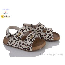 Фотография Босоножки детские летние Лето A6050 beige (7 пар р.31-37) "Clibee-Doremi" недорого оптом от прямого поставщика