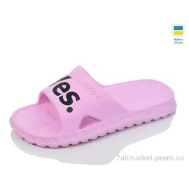 Фотография Шлепки женские облегченные Лето N74 рожевий (6 пар р.36-41) "Lot Shoes" недорого оптом от прямого поставщика