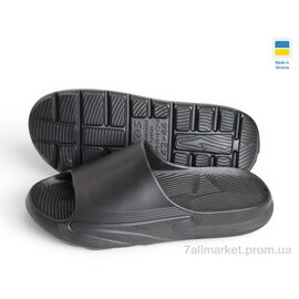 Шльопанці чоловічі пляжні Літо П47 чорний (6 пар р.41-46) "Rai shoes" недорого оптом від прямого постачальника