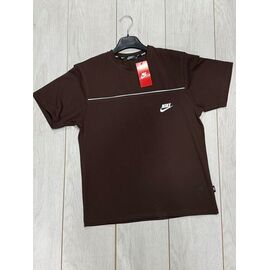 Фотография Футболка мужская ZW1817 brown р.46-54 "Zalov" недорого оптом от прямого поставщика