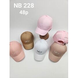 Фотография Кепка детская летняя на девочку NB228 mix р.48 "SELFI" недорого оптом от прямого поставщика