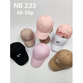 Фотография Кепка детская летняя на девочку NB233 mix р.48-50 "SELFI" недорого оптом от прямого поставщика