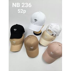 Фотография Кепка детская летняя на девочку NB236 mix р.52 "SELFI" недорого оптом от прямого поставщика