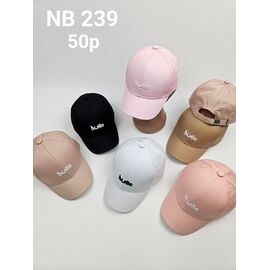 Фотография Кепка детская летняя на девочку NB239 mix р.50 "SELFI" недорого оптом от прямого поставщика