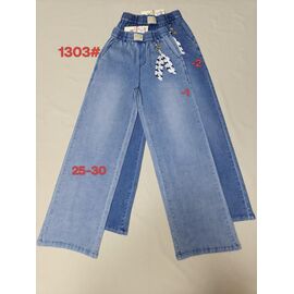 Фотография Штаны женские 1303-1 l.blue р.25-30 "Immei" недорого оптом от прямого поставщика