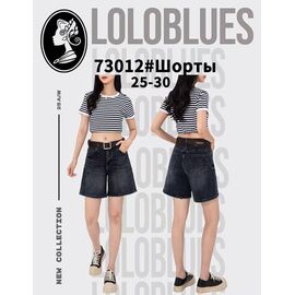 Фотография Шорты женские 73012 d.grey р.25-30 "Lolo Blues" недорого оптом от прямого поставщика