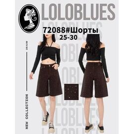 Фотография Шорты женские 72088 brown р.25-30 "Lolo Blues" недорого оптом от прямого поставщика