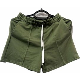Фотография Шорты женские S975 khaki р.44-50 "Shoptime" недорого оптом от прямого поставщика