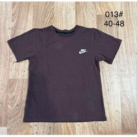 Фотография Футболка детская на мальчика 013 brown р.9-16 "Ayden" недорого оптом от прямого поставщика