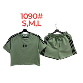 Фотография Костюм женский 1090 green р.S-L "PALMIRA" недорого оптом от прямого поставщика