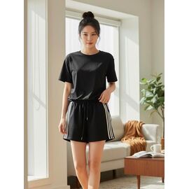 Фотография Костюм женский 1091 black р.M-XL "PALMIRA" недорого оптом от прямого поставщика