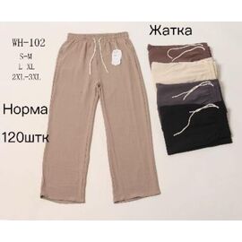 Фотография Штаны женские летние WH102 mix р.S-3XL "Hoan" недорого оптом от прямого поставщика
