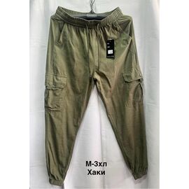 Штани спортивні чоловічі 3002 khaki р.M-3XL "WELL" недорого оптом від прямого постачальника