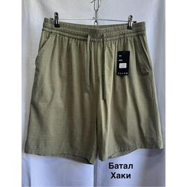 Шорти чоловічі 3021 khaki р.3XL-7XL "WELL" недорого оптом від прямого постачальника