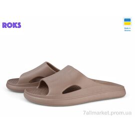 Шльопанці жіночі полегшені Літо Roksol 510-020 беж (8 пар р.37-40) "Roks" недорого оптом від прямого постачальника