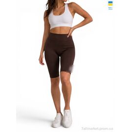 Велосипедки Літо 5071PU шоколад (4 шт. р.сітка2XL-5XL) "Margo" недорого оптом від прямого постачальника