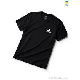 Футболка чоловіча Літо 80-1AD чорний (4 шт. р.сітка3XL-6XL) "Margo" недорого оптом від прямого постачальника