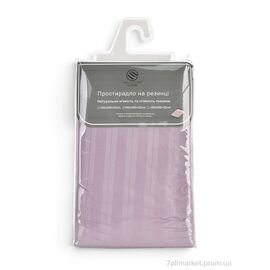 Постільна білизна  22129 (99203) violet Простирадло на резинці (180x200+25) (2 шт. р.сіткаOne size) "Obuvok" недорого оптом від прямого постачальника