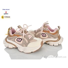 Кросівки дитячі модні Весна/осінь AS232608-1 pink (7 пар р.31-37) "Clibee-Doremi" недорого оптом від прямого постачальника