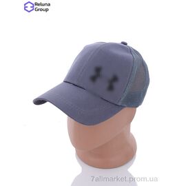 Фотография Кепка для мужчин Лето KS005-1 grey (5 шт. р.сетка ) "Reluna Group" недорого оптом от прямого поставщика