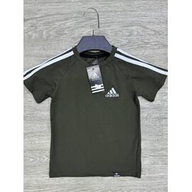 Фотография Футболка детская на мальчика MR744-81-2 khaki р.9-13 "MirWear kids" недорого оптом от прямого поставщика