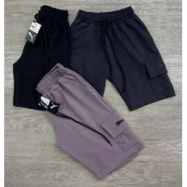 Дитячі шорти на хлопчика MR872-268-3 black р.13-17 "MirWear kids" недорого оптом від прямого постачальника